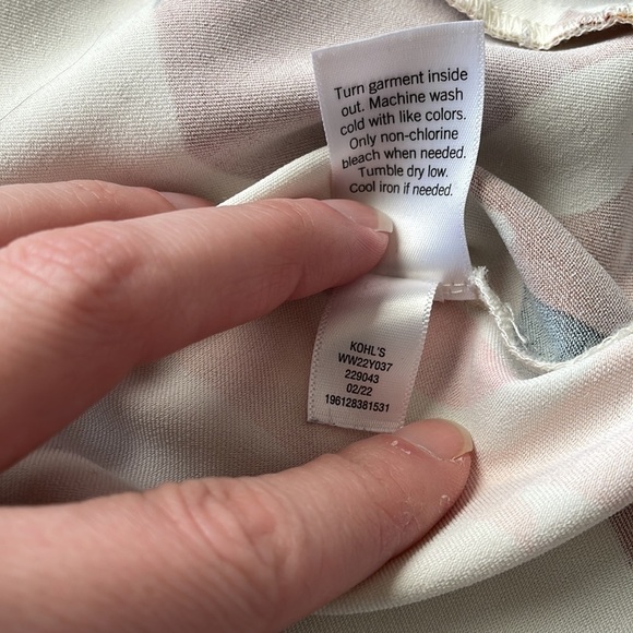 Nine West Women's Floral Print Sleeveless Maxi Dress M Medium Multicolor Boho - Picture 8 of 10